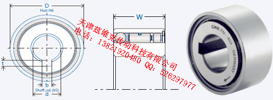 GMNFN473Z單向軸承圖紙