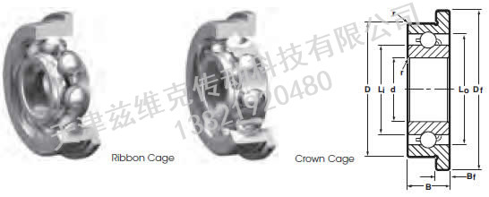 NHBB SSRIF-5632 深溝球軸承圖紙