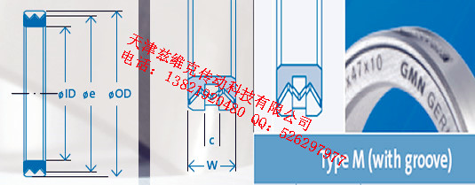 GMNM52X68X10油封圖紙